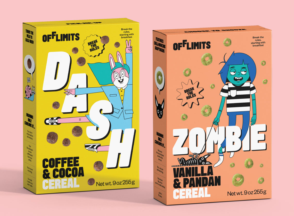 OffLimits Cereal Characters